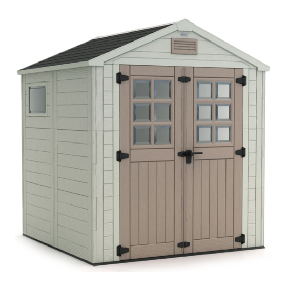 Keter HORIZON 77 Outdoor Storage Manuals
