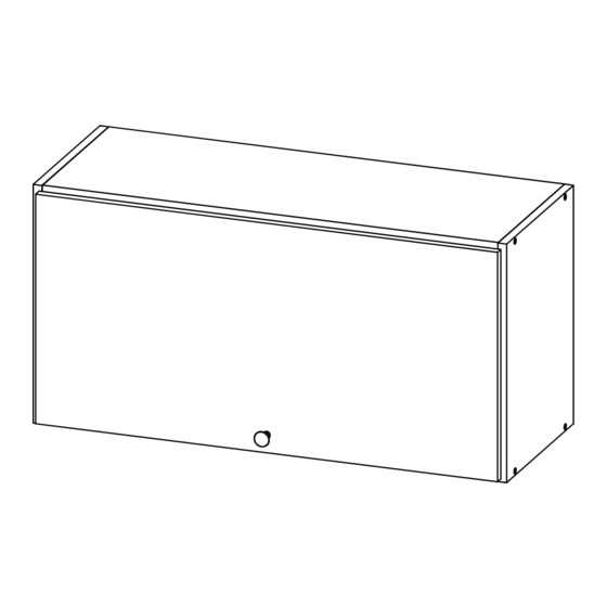 THB Aerial 1P Tipper 80cm Kitchen Vivenda Assembly Instructions