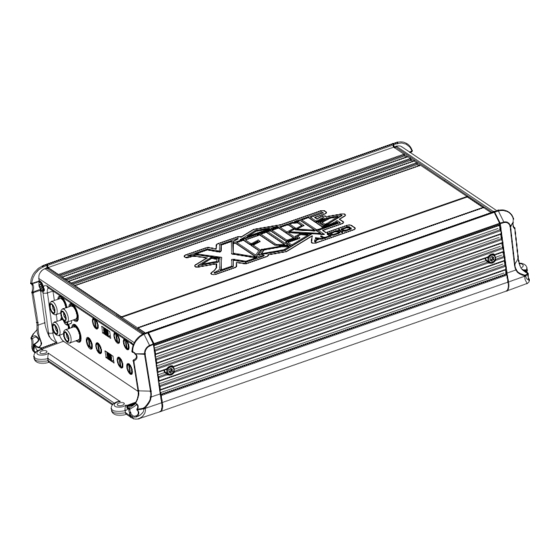 XFIRE AUDIO E-8004D Owner's Manual