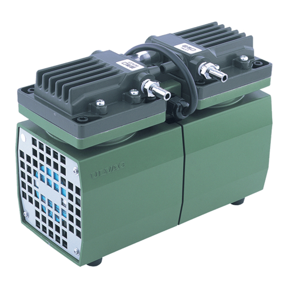 Ulvac DA-20D Series Instruction Manual