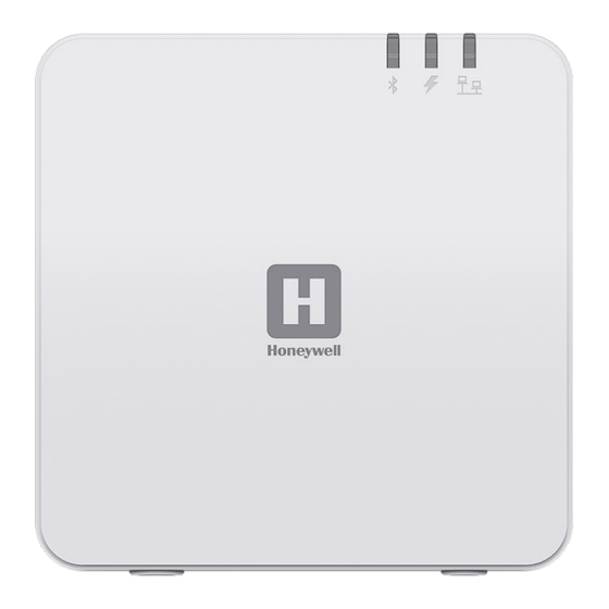 Honeywell CSHUB3WHI Quick Start Manual