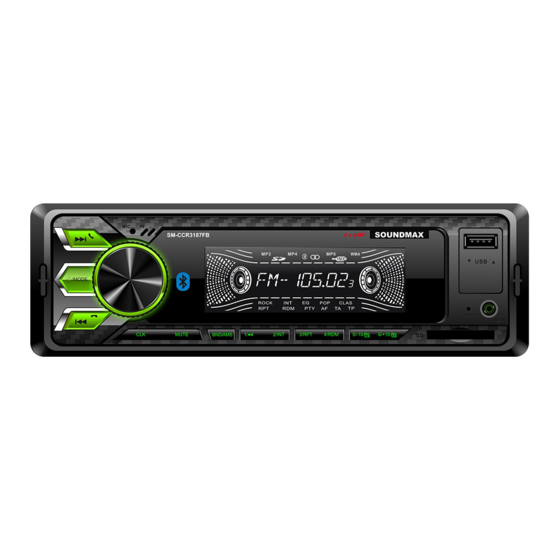SoundMax SM-CCR3183FB Manuals