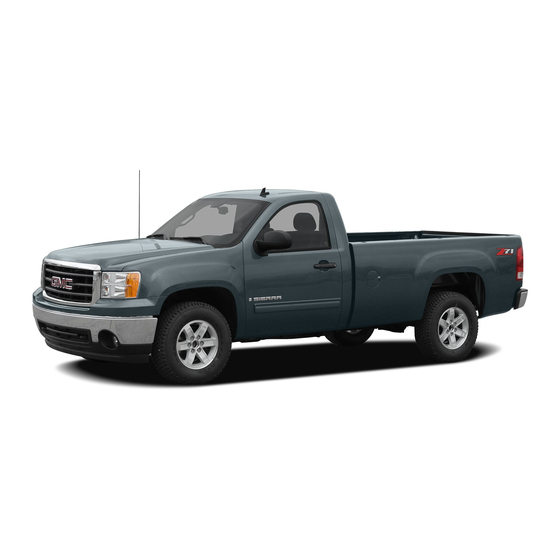 GMC Sierra 2008 Getting To Know Manual