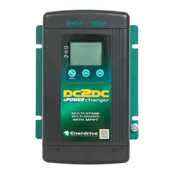 Enerdrive DC2DC Owner's Manual