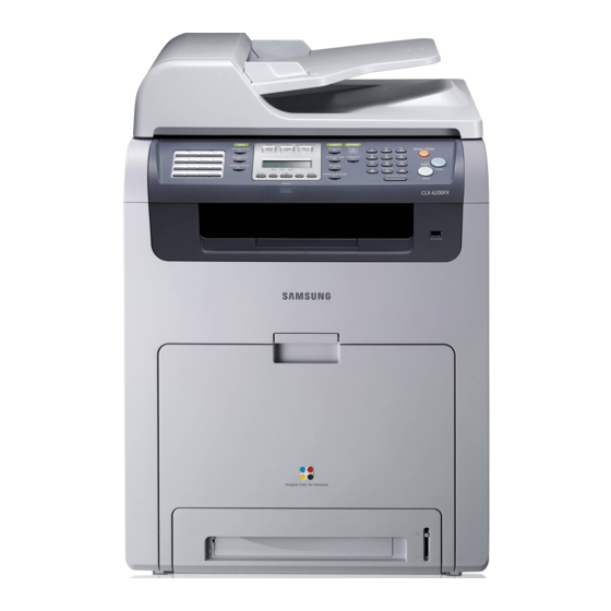 Samsung CLX-6240 Series Service Manual