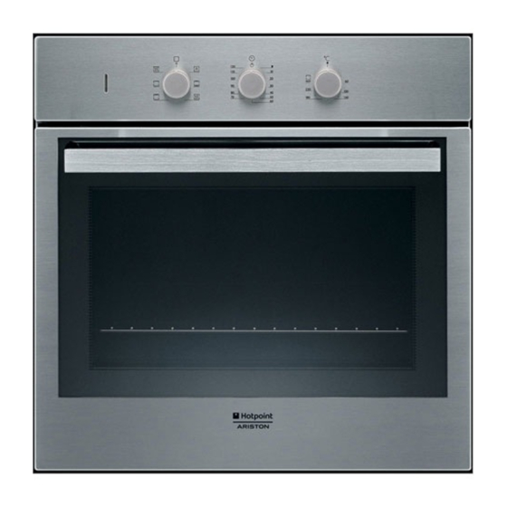 Hotpoint Ariston FB 52 C.1/HA Operating Instructions Manual