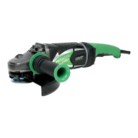 Metabo HPT G 18SCY Safety Instructions And Instruction Manual