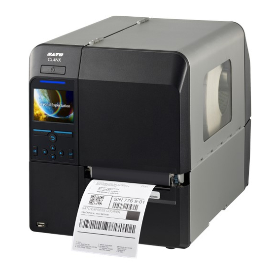 SATO CL6NX Kitting Manual