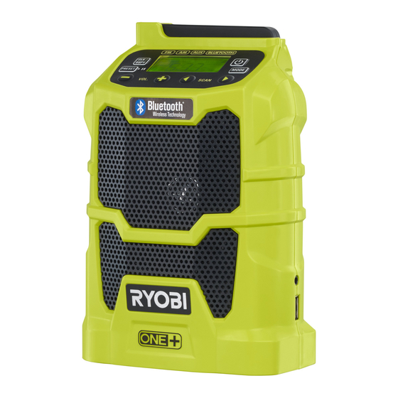 Ryobi R18R Original Instructions Manual