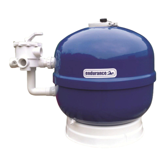 Plastica Endurance Pool Filter System Manuals