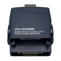 Fluke DTX-PCU6 User Manual
