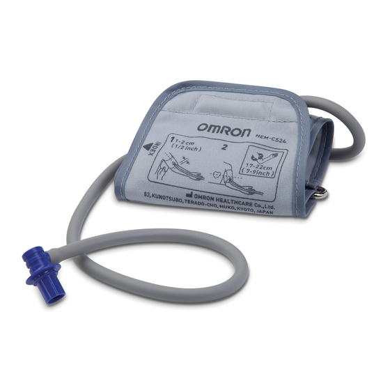 Omron CS2 Instructions For Use Manual