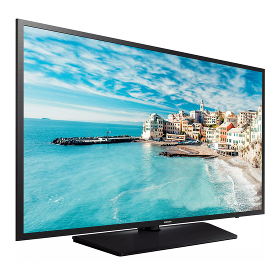 Samsung HG50NT678U Install Manual