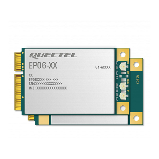 Quectel EP06 User Manual