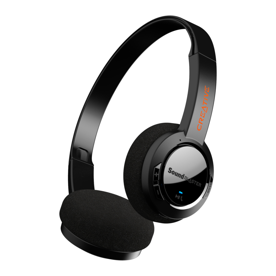 Creative Sound Blaster JAM V2 - Bluetooth Headphones with Multipoint Manual
