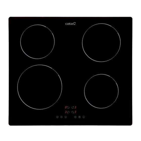 Cata IBG-6304 BK Installation, Use And Maintenance Instructions