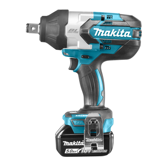 Makita DTW1001 Instruction Manual