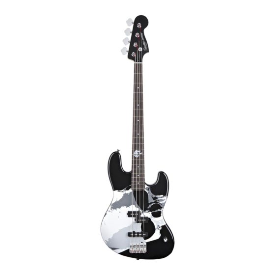 Squier Frank Bello J Bass Specifications