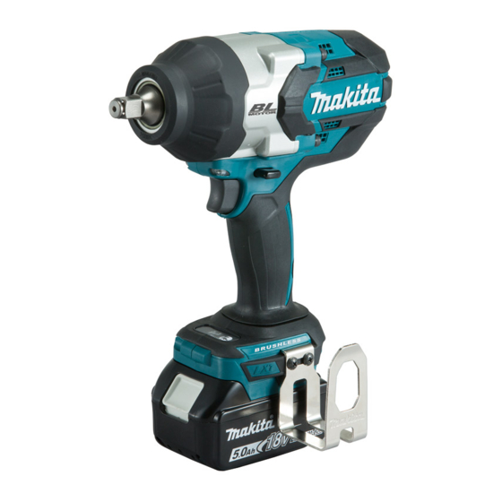 Makita DTW1001 Instruction Manual