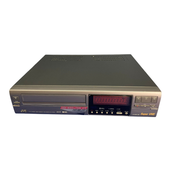 JVC HR-S4700U Manual