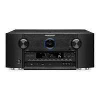 Marantz AV7702 Owner's Manual