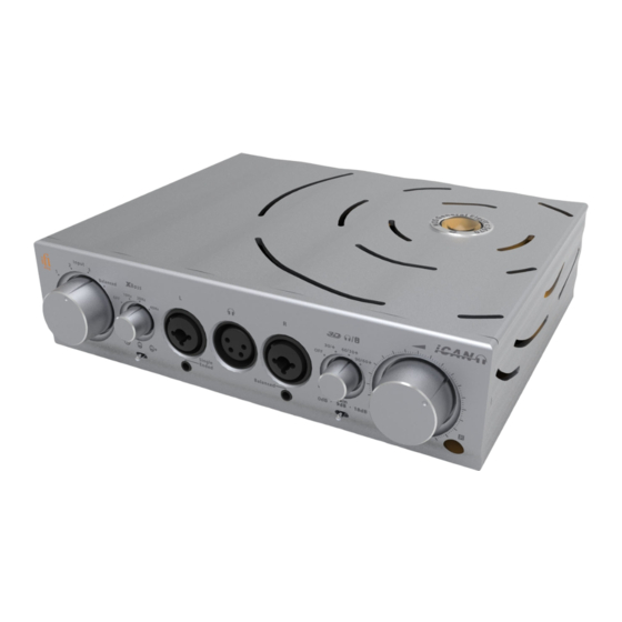 ifi Pro series iCAN User Manual