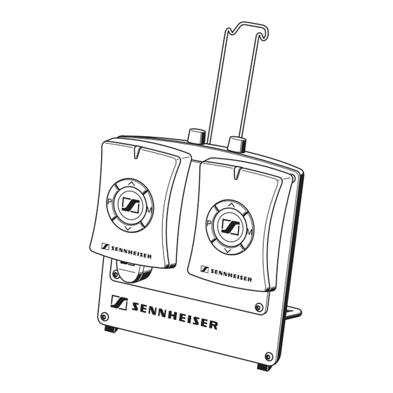 Sennheiser DW 800 Instructions For Use Manual