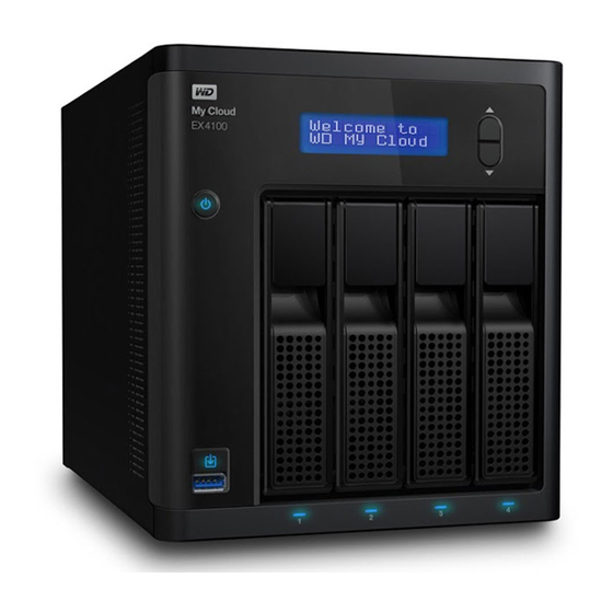 Western Digital My Cloud EX4100 Installation Manual