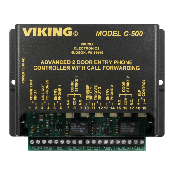 Viking C-500 Manuals