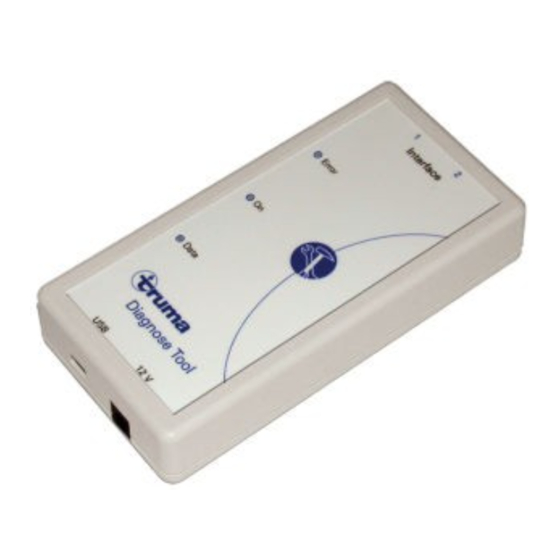 Truma Diagnose Tool Manual