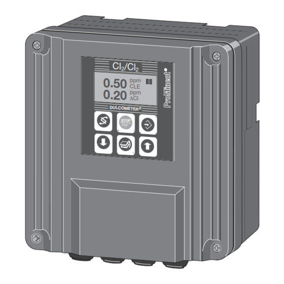 ProMinent DULCOMETER D2C Operating Instructions Manual