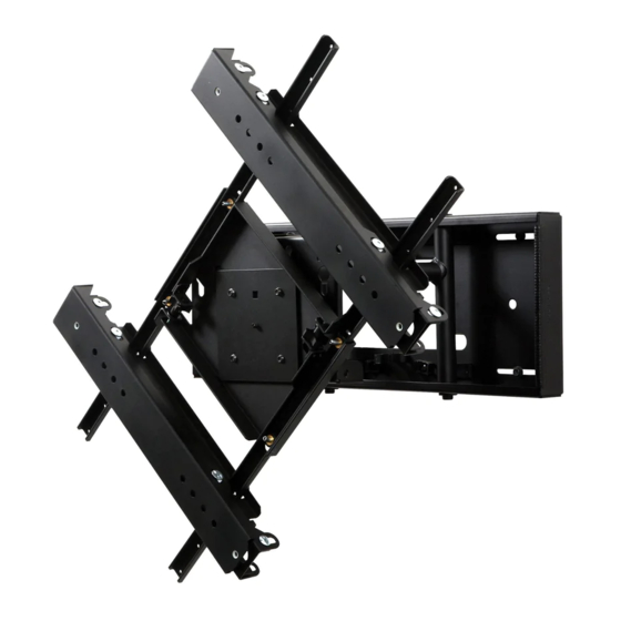 peerless-AV DS-VWM770 Video Wall Mount Manuals