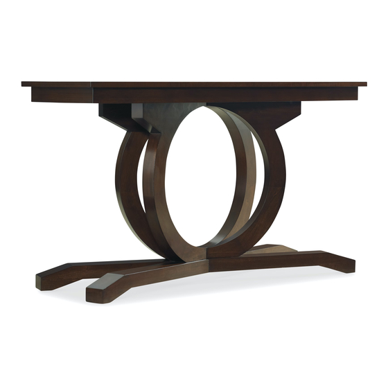Hooker Furniture KINSEY 5066-8016 Assembly Instruction
