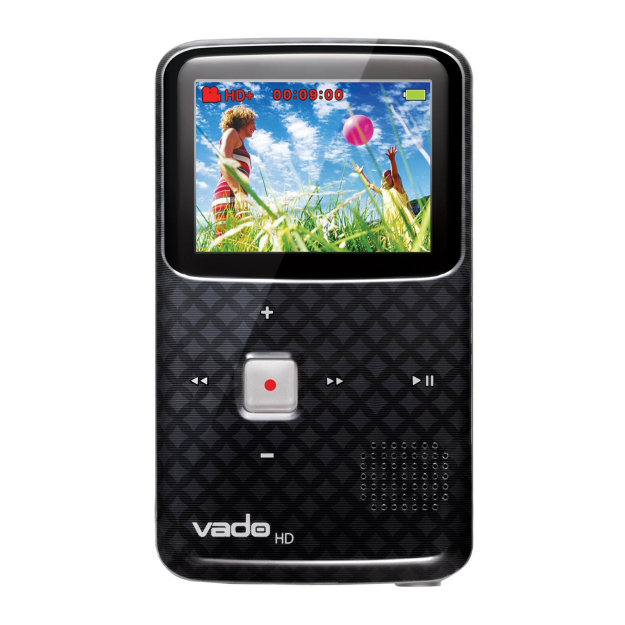 Creative Vado HD Quick Start Manual