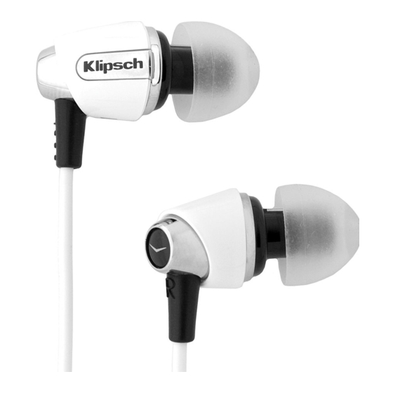Klipsch Image S4A Owner's Manual