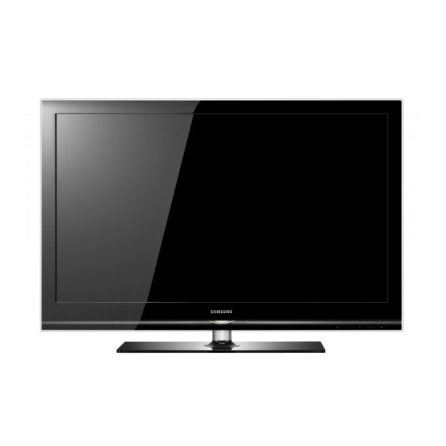 Samsung LN46B750 - 46" LCD TV User Manual