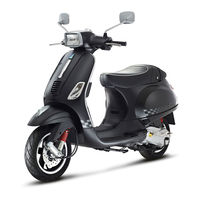 VESPA S 50 2T 2012 Manual