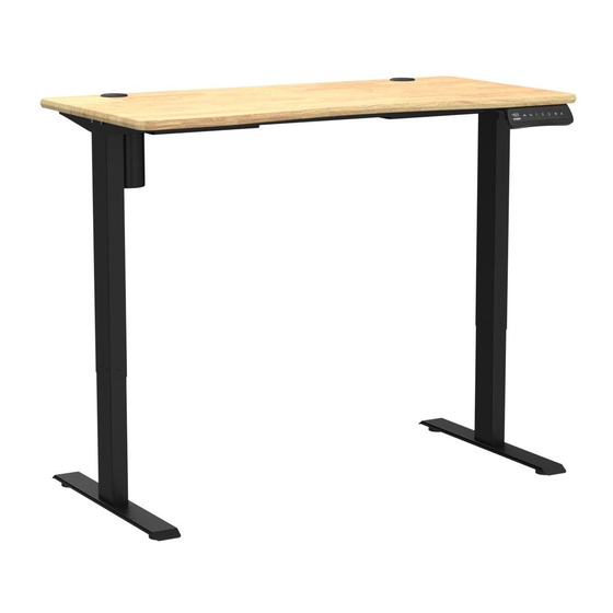 mopio Sterling Standing Desk Assembly Instructions Manual