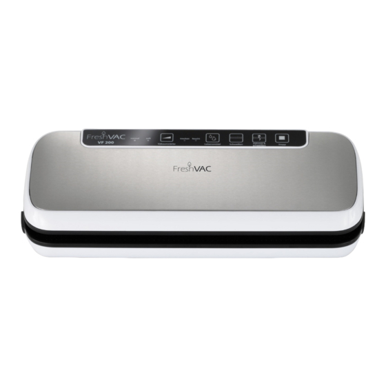 FreshVAC VF 200 Instruction Manual