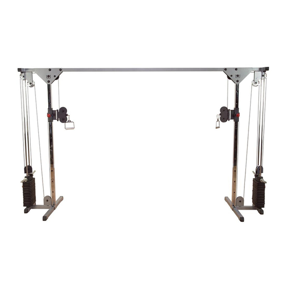 Body Solid GCC0150S User Manual
