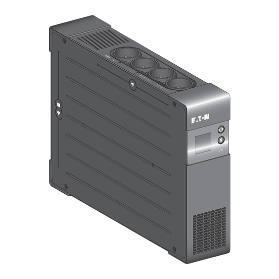 Eaton Ellipse PRO 1600 DIN Installation And User Manual