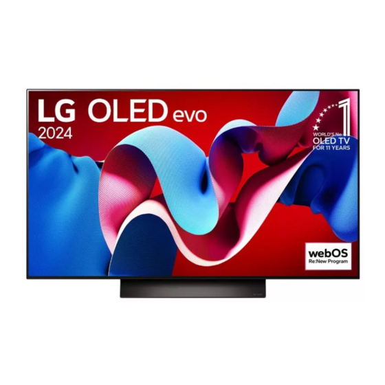 LG OLED55C46LA.AEU Owner's Manual