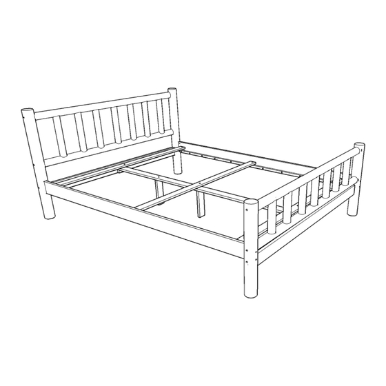 Kodiak LODGE ARM BED QUEEN Assembly Instruction Manual
