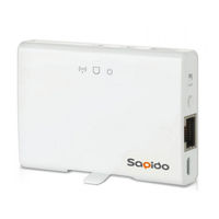 Sapido BRB72n Quick Installation Manual