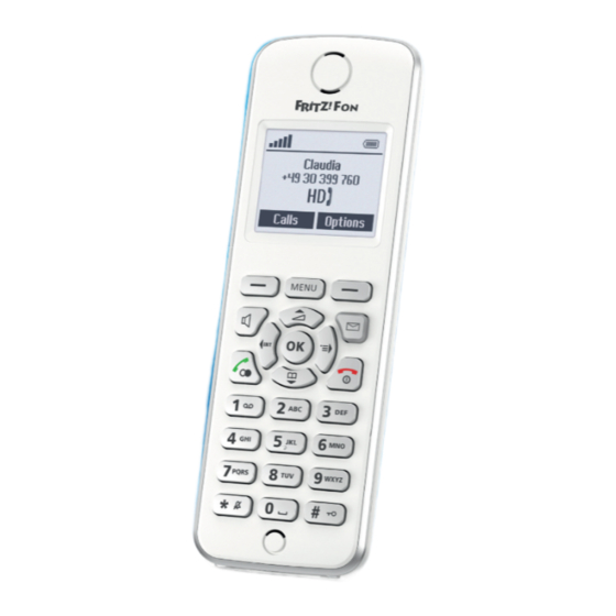 Fritz! Fon M2 Configuration And Operation