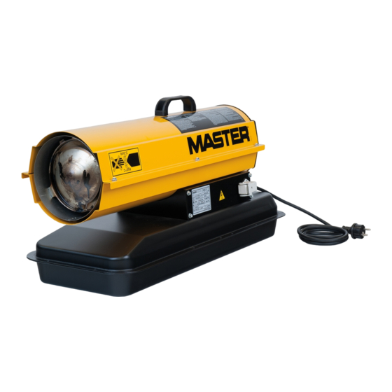 Master B 35 CED Owner's Manual