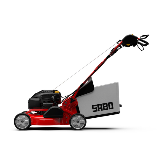 Sabo  54-K VARIO B Operator's Manual