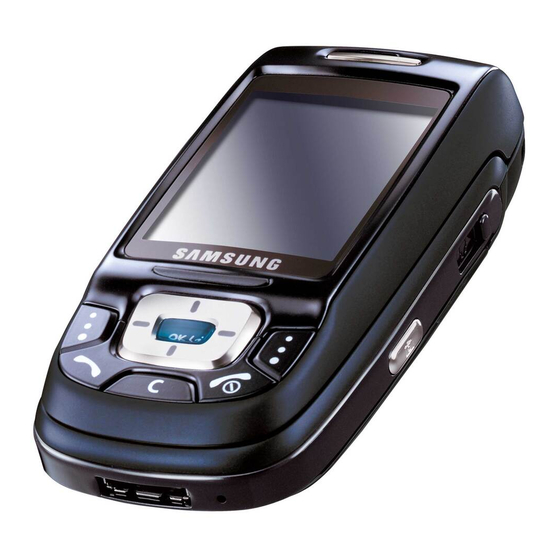 Samsung D500 Manuals