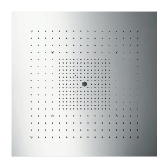 Axor ShowerHeaven 720 Installation/User Instructions/Warranty