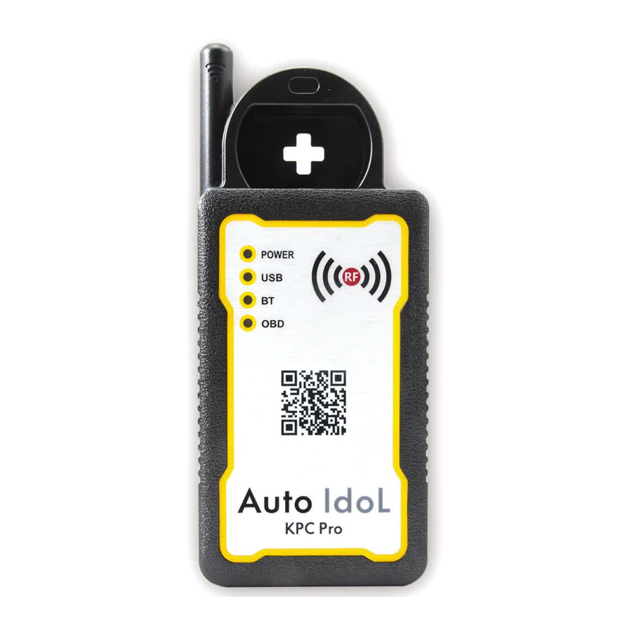 Auto IDOL KPC Pro User Manual
